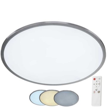 Wofi 9457.01.70.9600 - LED stropna svjetiljka s prigušivanjem LINOX LED/34W/230V 3000-6000K + daljinski upravljač
