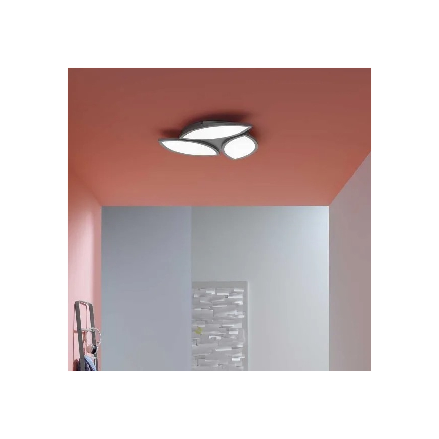 Wofi 9486.03.70.8680 - LED RGBW Prigušiva stropna svjetiljka KIRK LED/22W/230V Wi-Fi + daljinski upravljač