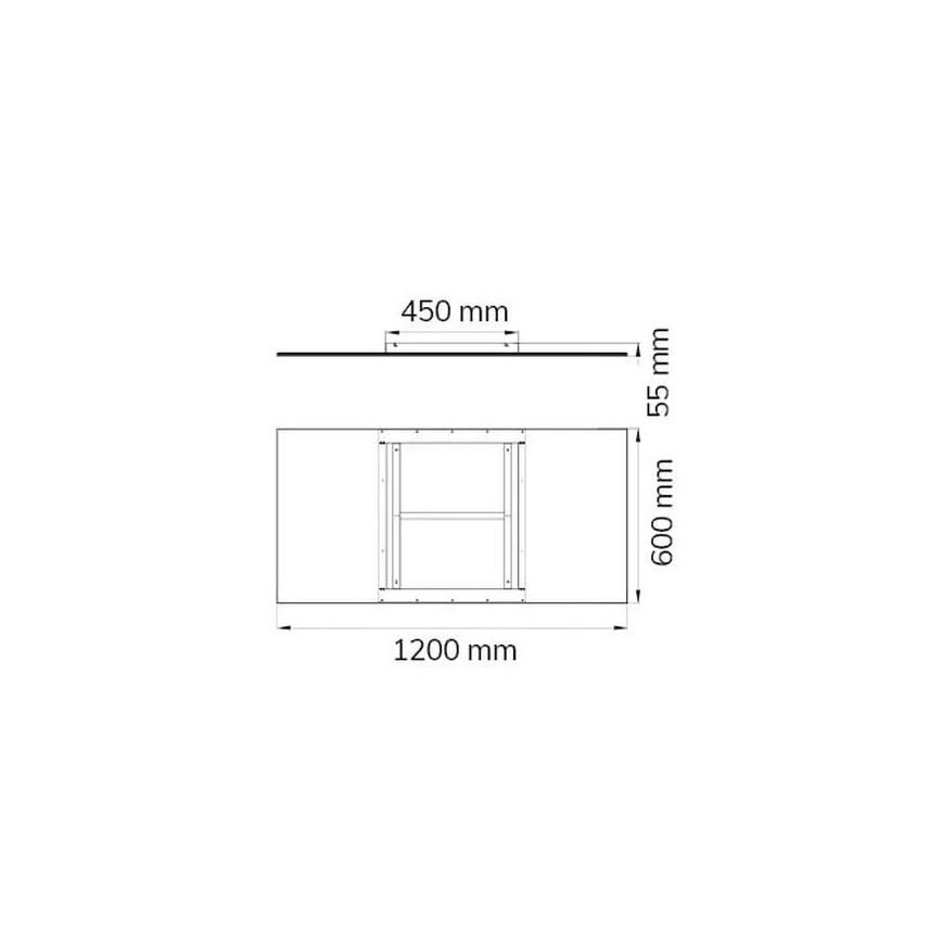 Wofi 9693.01.70.5200 - LED Prigušiva stropna svjetiljka LIV LED/44W/230V 2800-5500K + daljinski upravljač