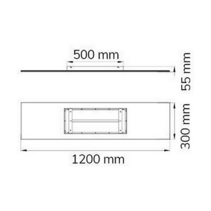 Wofi 9693.01.70.9000 - LED stropna svjetiljka s prigušivanjem LIV LED/36W/230V 2800-6800K + daljinski upravljač