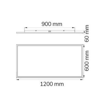 Wofi 9694.01.70.7120 - LED Prigušiva stropna svjetiljka MILO LED/52W/230V 2700-6000K + daljinski upravljač