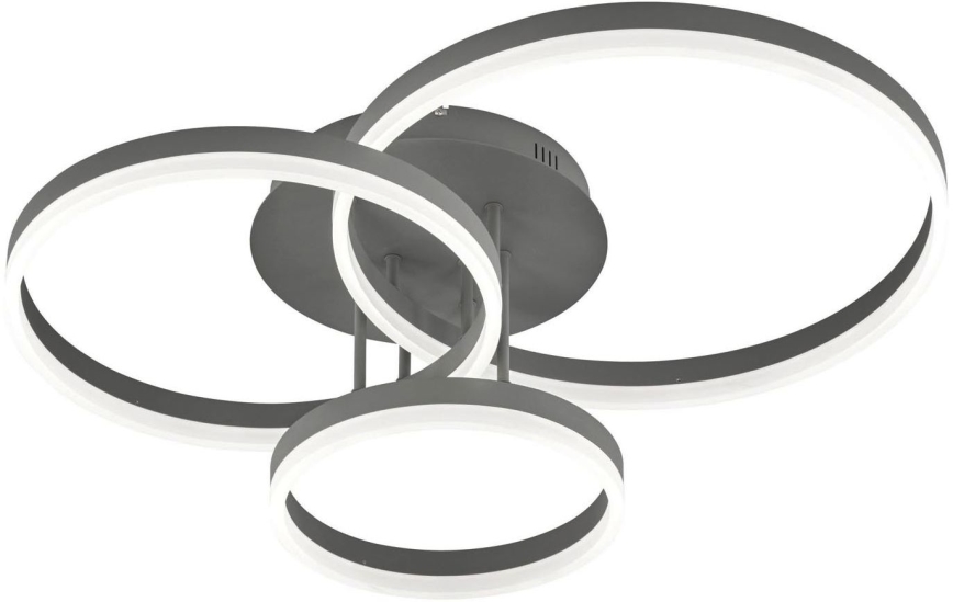 Wofi 9822.03.88.9000 - LED stropna lampa s mogućnošću prigušivanja VAASA LED/58W/230V