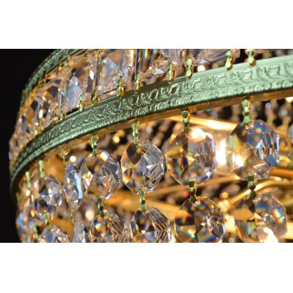 Wranovsky JWZ014060100-8 - Kristalni luster na lancu STOCKHOLM 8xE14/40W/230V