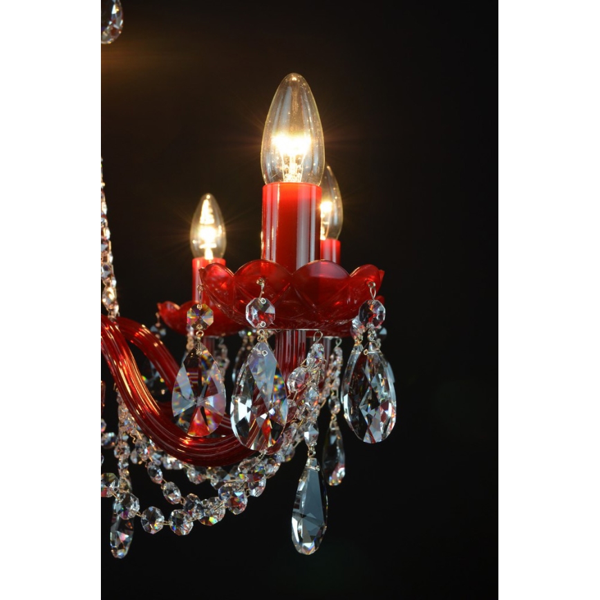 Wranovsky JWZ101083101 - Kristalni luster na lancu BRILLIANT 8xE14/40W/230V