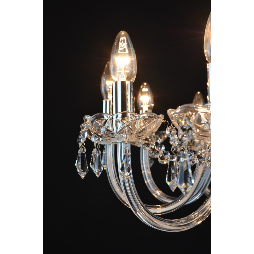 Wranovsky JWZ117122101 - Kristalni luster na lancu BONTON 12xE14/40W/230V