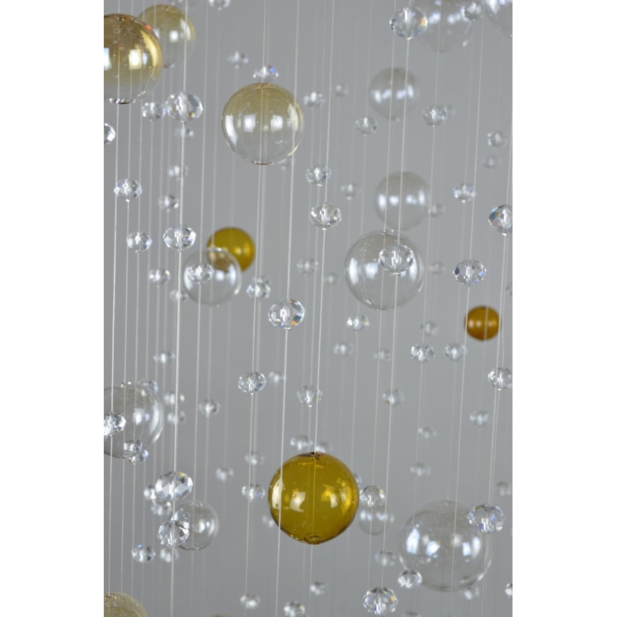 Wranovsky JWZ610100101 - Kristalni ugradbeni luster ORBIS 10xGU10/40W/230V