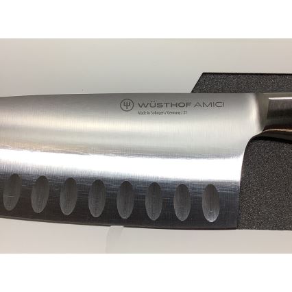 Wüsthof - Kuhinjski nož santoku AMICI 17 cm maslinovo drvo