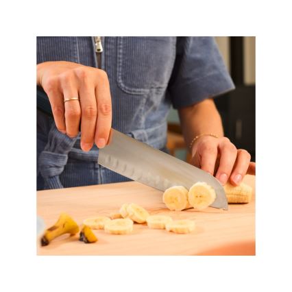 Wüsthof - Kuhinjski nož santoku PARTNER 17 cm crni