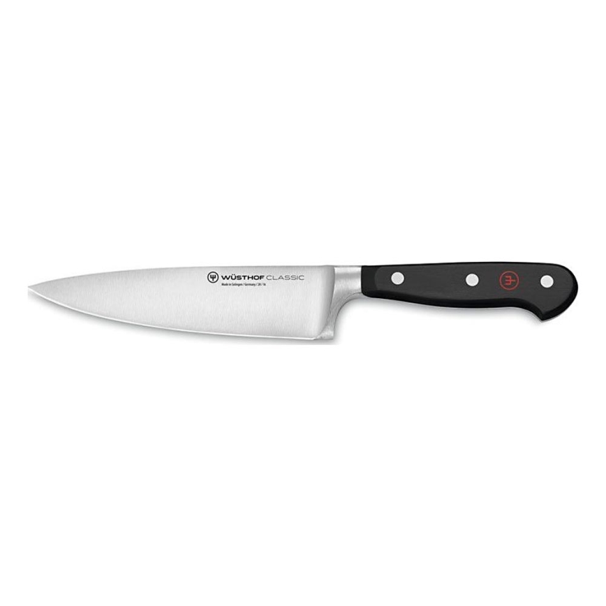 Wüsthof - Kuhinjski nož šefa kuhinje CLASSIC 16 cm crna