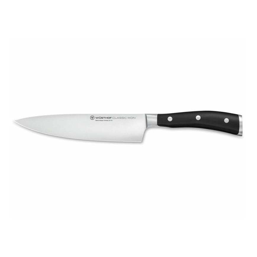 Wüsthof - Kuhinjski nož za kuhanje CLASSIC IKON 18 cm crni