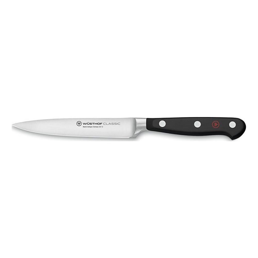Wüsthof - Kuhinjski nož za povrće CLASSIC 12 cm crna