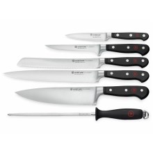 Wüsthof - Set kuhinjskih noževa CLASSIC 6 kom crna