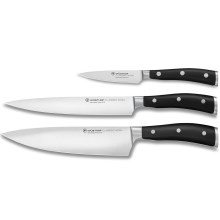 Wüsthof - Set kuhinjskih noževa CLASSIC IKON 3 kom crna