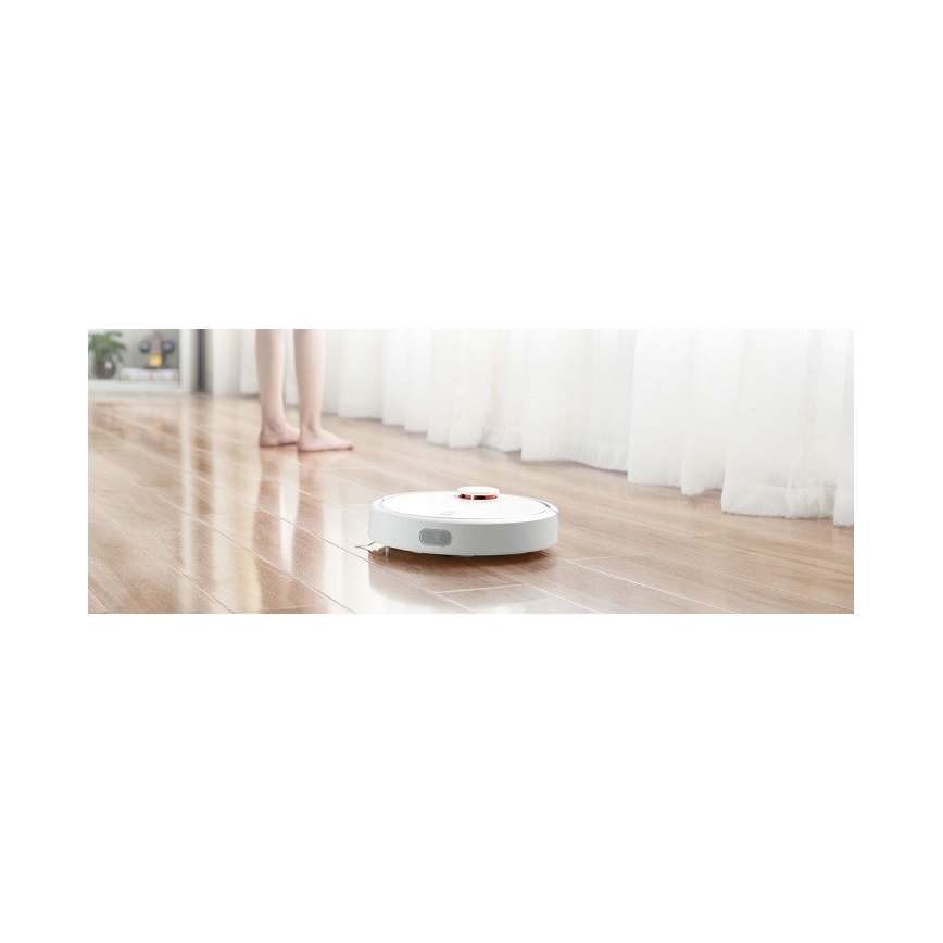 Xiaomi - Pametan robotski usisavač ROBOROCK S6 Pure 58W Wi-Fi bijela