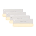 Xiaomi Yeelight - SET 4x LED Rasvjeta za namještaj sa senzorom LED/0,15W/5V
