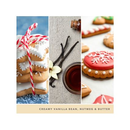 Yankee Candle - Mirisna svijeća CHRISTMAS COOKIE velika 567g 60-90 sati