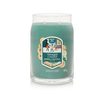 Yankee Candle - Mirisna svijeća HOLIDAY WINTERFEST velika 567 g 60-90 sati