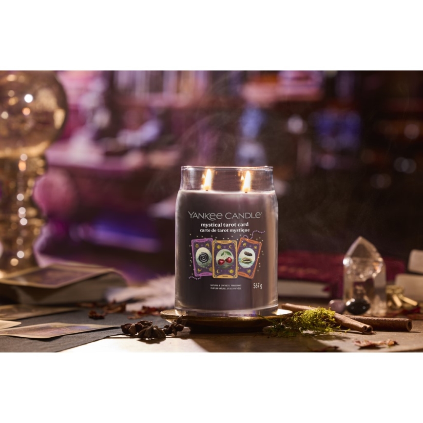 Yankee Candle - Mirisna svijeća MYSTICAL TAROT CARD velika 567g 60-90 sati.