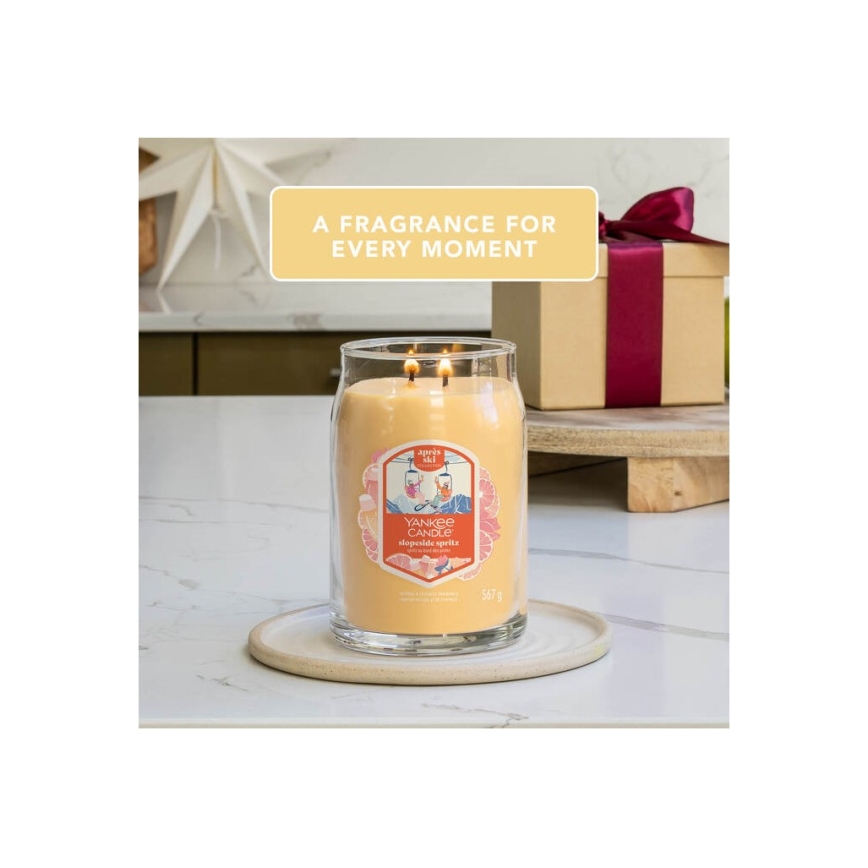 Yankee Candle - Mirisna svijeća SLOPESIDE SPRITZ velika 567 g 60-90 sati