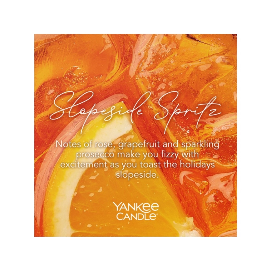 Yankee Candle - Mirisna svijeća SLOPESIDE SPRITZ velika 567 g 60-90 sati