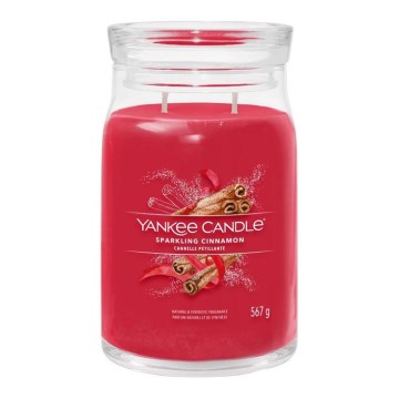 Yankee Candle - Mirisna svijeća SPARKLING CINNAMON velika 567g 60-90 sati