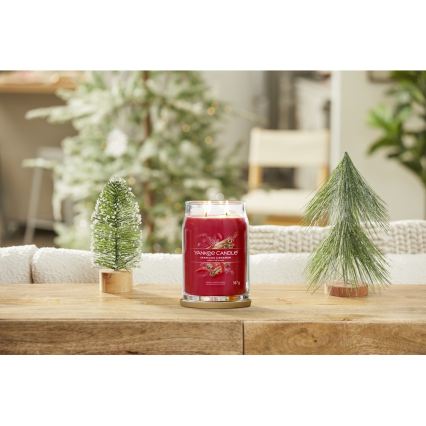 Yankee Candle - Mirisna svijeća SPARKLING CINNAMON velika 567g 60-90 sati