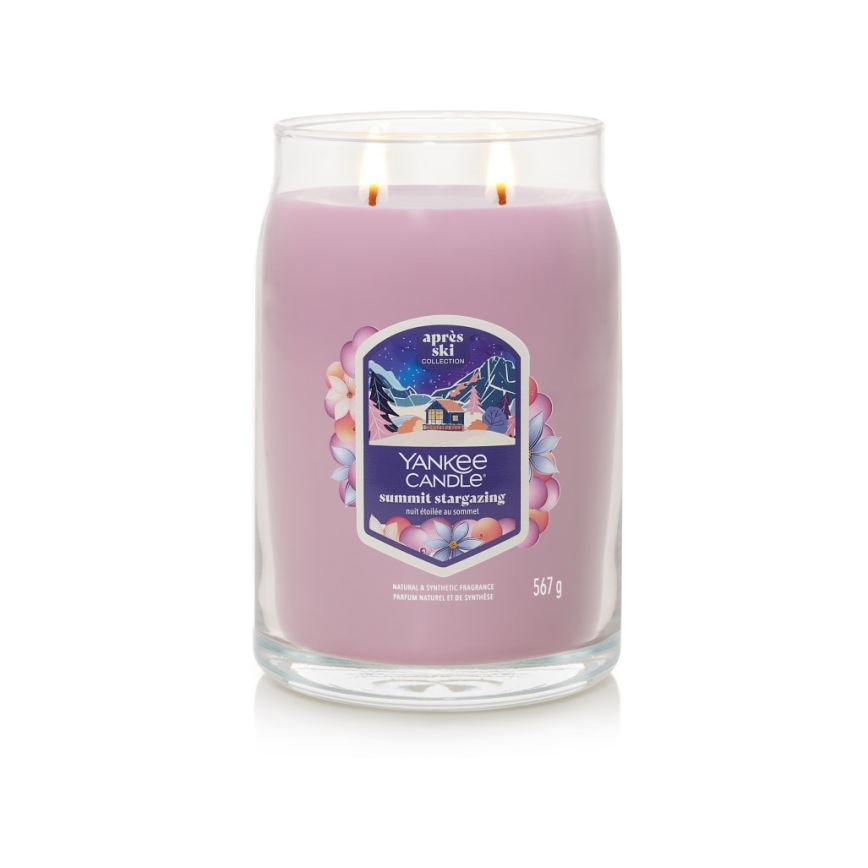 Yankee Candle - Mirisna svijeća SUMMIT STARGAZING velika 567 g 60–90 sati