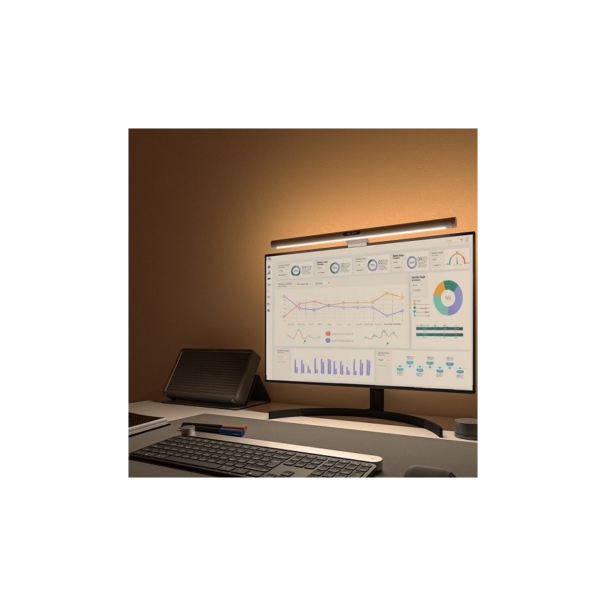 Yeelight - LED RGB Prigušivo osvjetljenje za monitor LED/10W/230V IP50 CRI 95 + daljinski upravljač