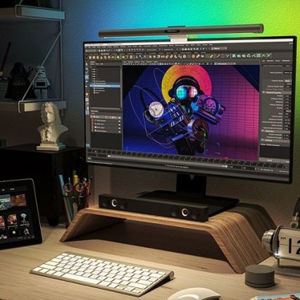 Yeelight - LED RGB Prigušivo osvjetljenje za monitor LED/10W/230V IP50 CRI 95 + daljinski upravljač