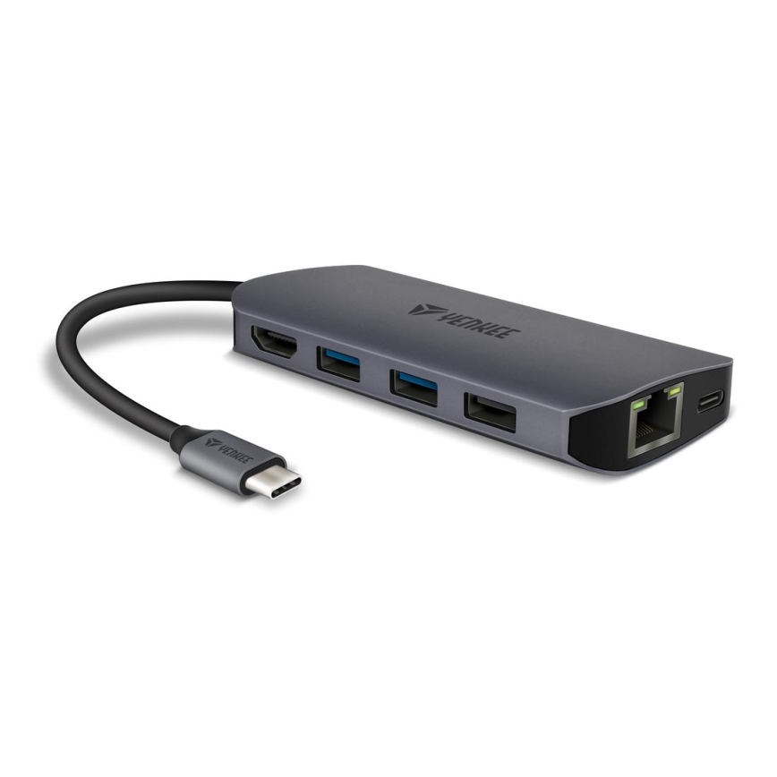 Yenkee - Hub s više portova 8u1 USB-C