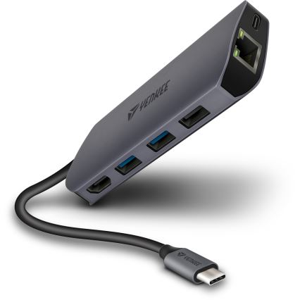 Yenkee - Hub s više portova 8u1 USB-C