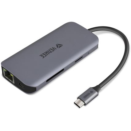 Yenkee - Hub s više portova 8u1 USB-C