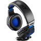 Yenkee - LED Gaming slušalice s mikrofonom crna/plava