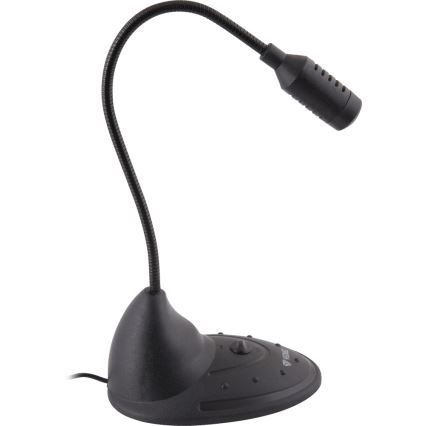 Yenkee - Stolni mikrofon za PC 1,5V crna