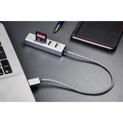 Yenkee - USB Razdjelnik 2.0 i čitač SD kartica