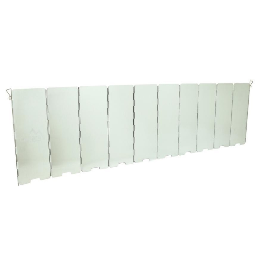 Zaklon od vjetra za kuhalo 24x83cm mat krom