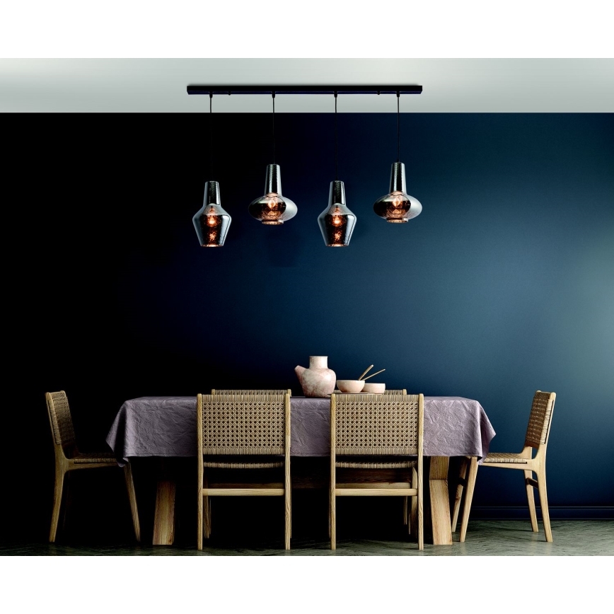 Zambelis 17151 - Luster na sajli 4xE27/40W/230V