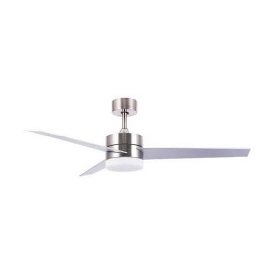 Zambelis 19134 - LED Stropni ventilator LED/15W/230V 3000/4000/6000K mat krom + daljinski upravljač