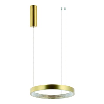 Zambelis 2005 - LED luster s prigušivanjem na užetu LED/25W/230V zlatna