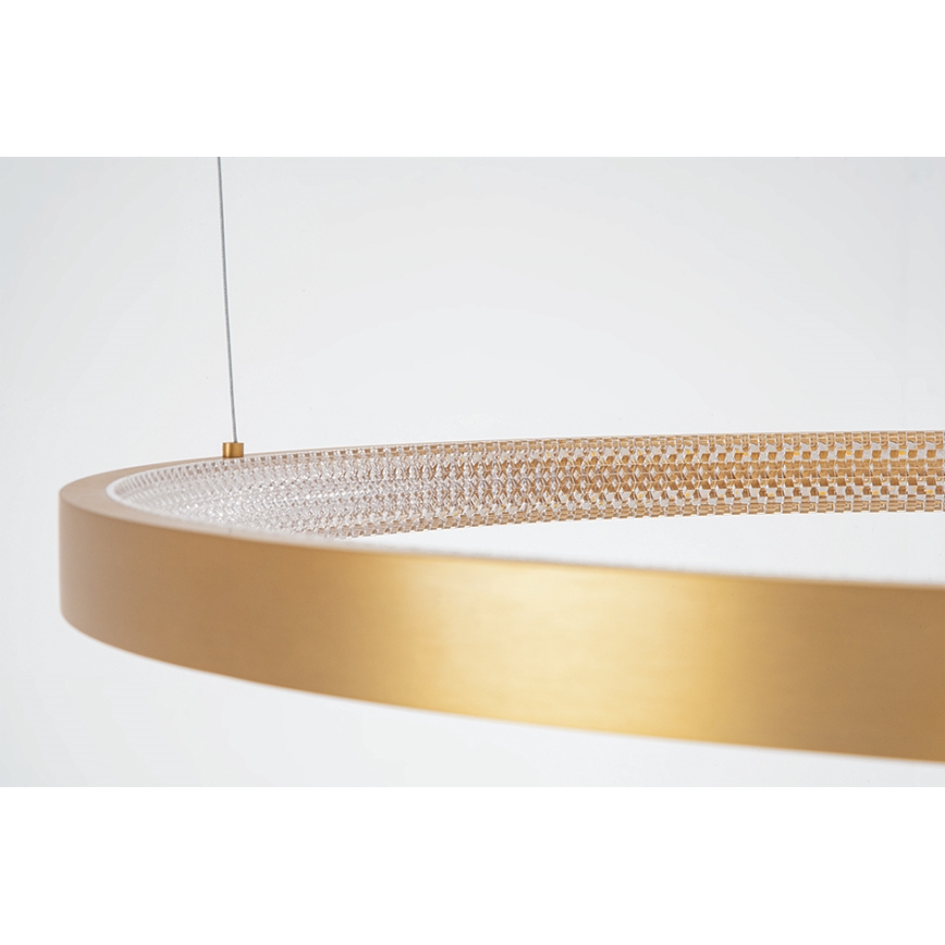 Zambelis 2006 - LED Prigušivi luster na sajli LED/36W/230V zlatna