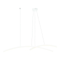 Zambelis 20129 - LED luster s prigušivanjem na užetu LED/48W/230V bijela