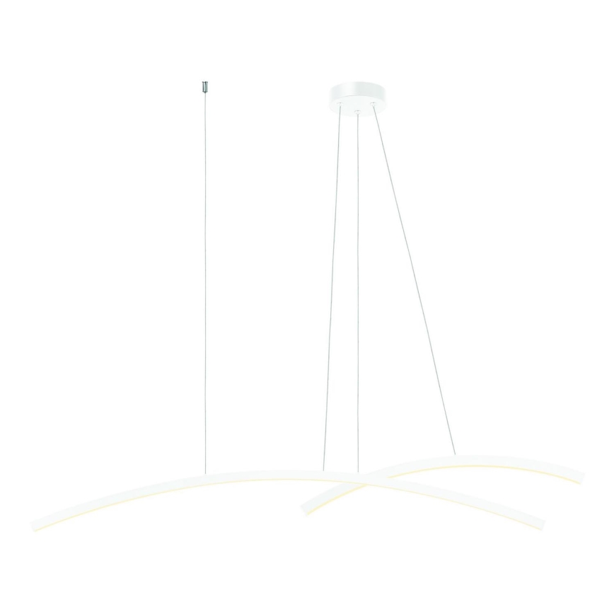 Zambelis 20129 - LED luster s prigušivanjem na užetu LED/48W/230V bijela