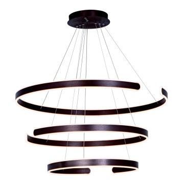 Zambelis 2015 - LED prigušivački luster na užetu LED/120W/230V smeđa