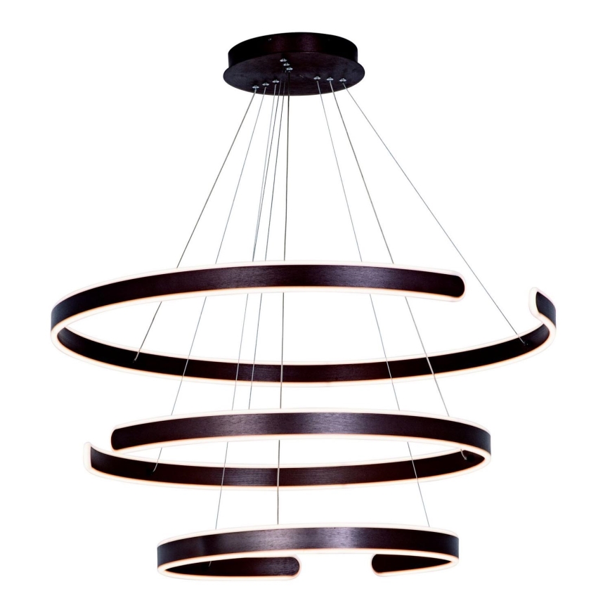Zambelis 2015 - LED prigušivački luster na užetu LED/120W/230V smeđa