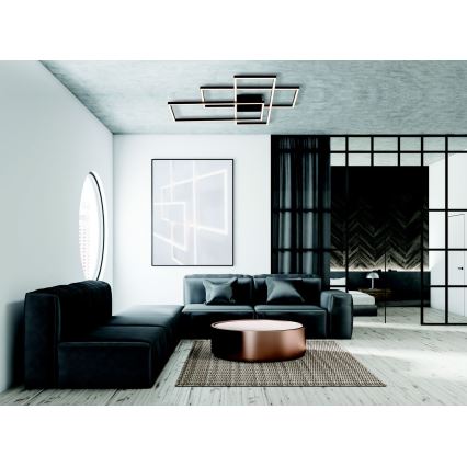 Zambelis 2020 - LED stropna lampa s mogućnošću prigušivanja LED/55W/230V crna