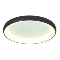 Zambelis 2059 - LED stropna svjetiljka s mogućnošću prigušivanja LED/60W/230V promjer 80 cm smeđa