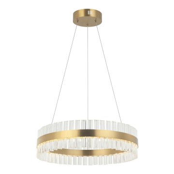 Zambelis 22039 - LED prigušivački luster na užetu LED/56W/230V zlatna