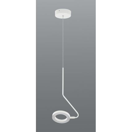 Zambelis 22044 - LED luster s prigušivanjem na užetu LED/7W/230V CRI90 bijela