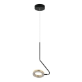Zambelis 22045 - LED prigušivački luster na užetu LED/7W/230V CRI90 crna