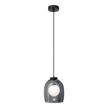 Zambelis 22051 - Luster na sajli 1xG9/5W/230V promjer 18 cm crna